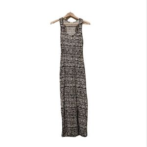 Tribal print maxi dress